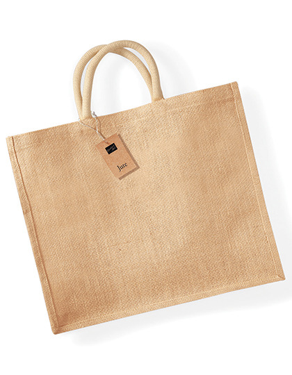 [WM408] Jute Jumbo Shopper Naturel