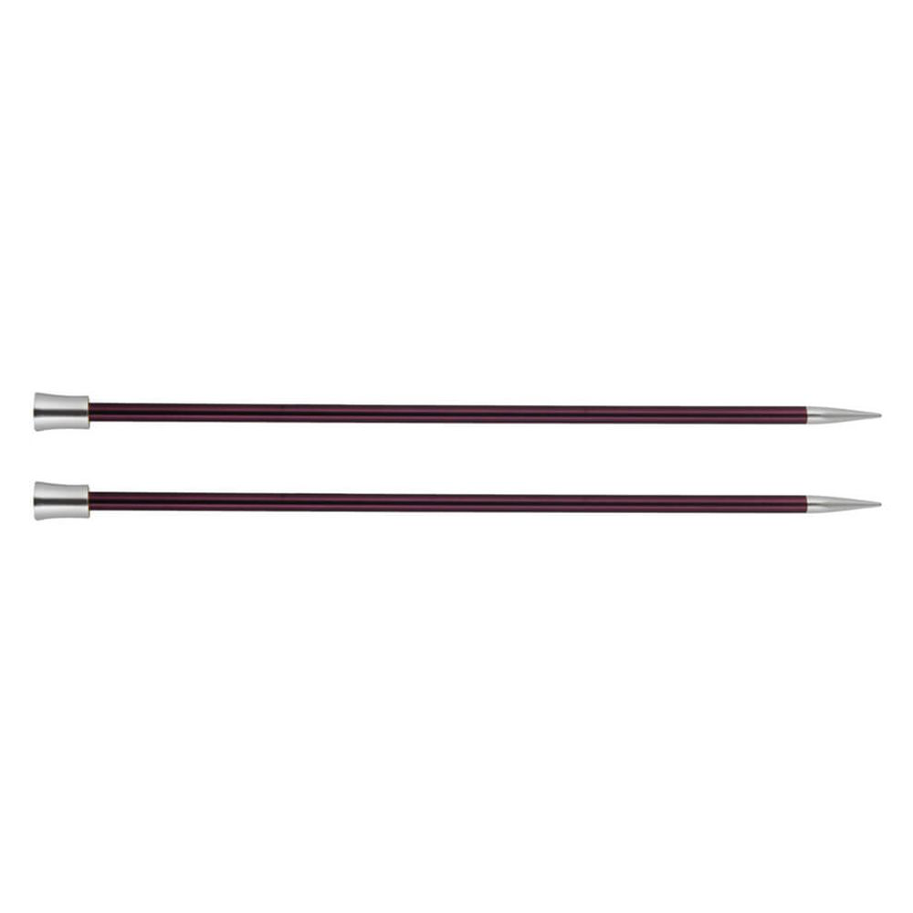 KnitPro Zing breinaalden 40cm met kop - 6.00mm