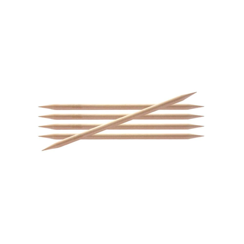 KnitPro Basix Beech Sokkennaalden 20cm - 3.00mm