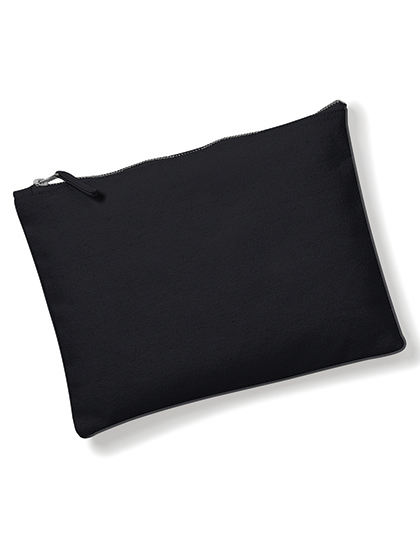 Canvas Accessory Pouch - Black - M
