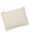Canvas Accessory Pouch - Natural - L