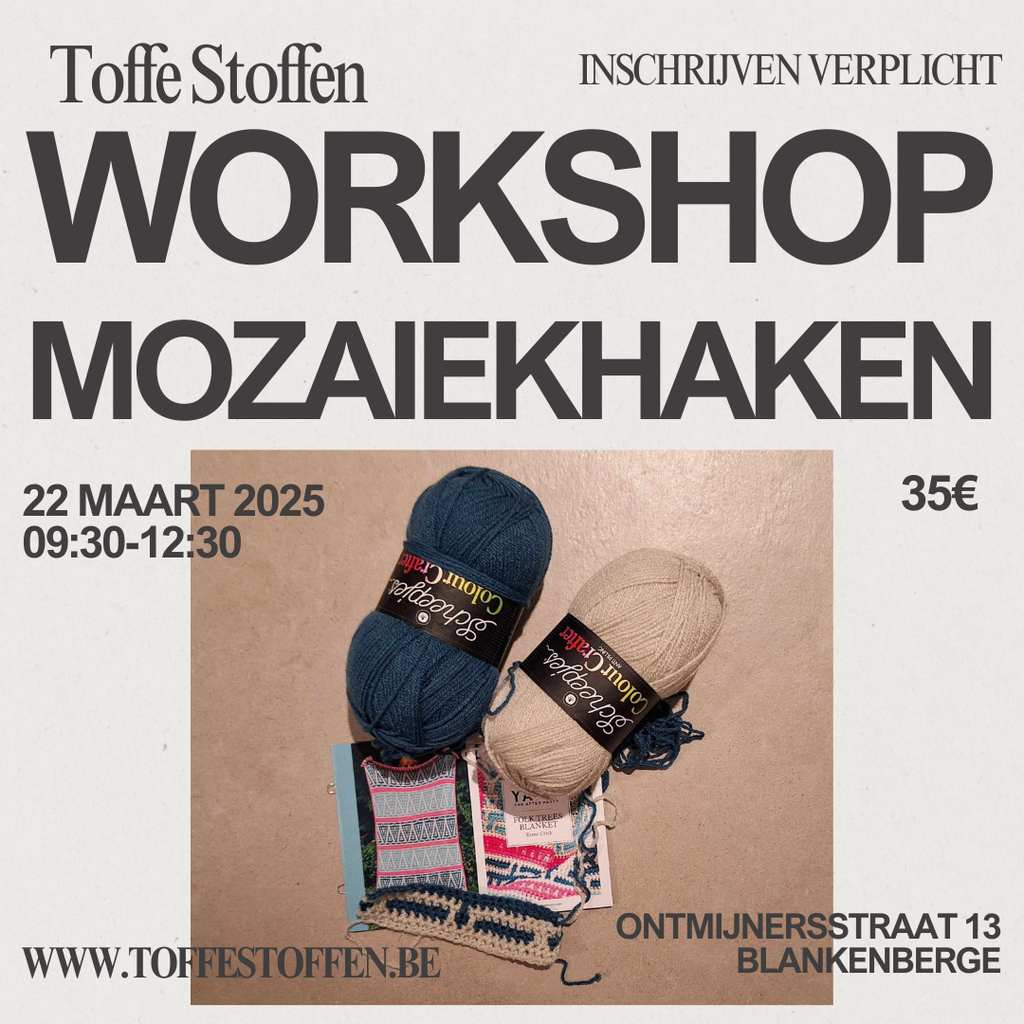 Workshop Mozaiekhaken 22-03-2025