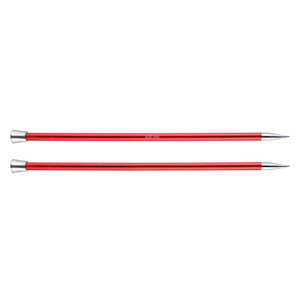 KnitPro Zing breinaalden 40cm met kop - 9.00mm