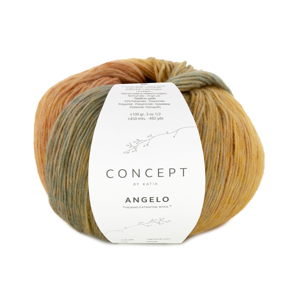Angelo - 200 bruin-rood-groen