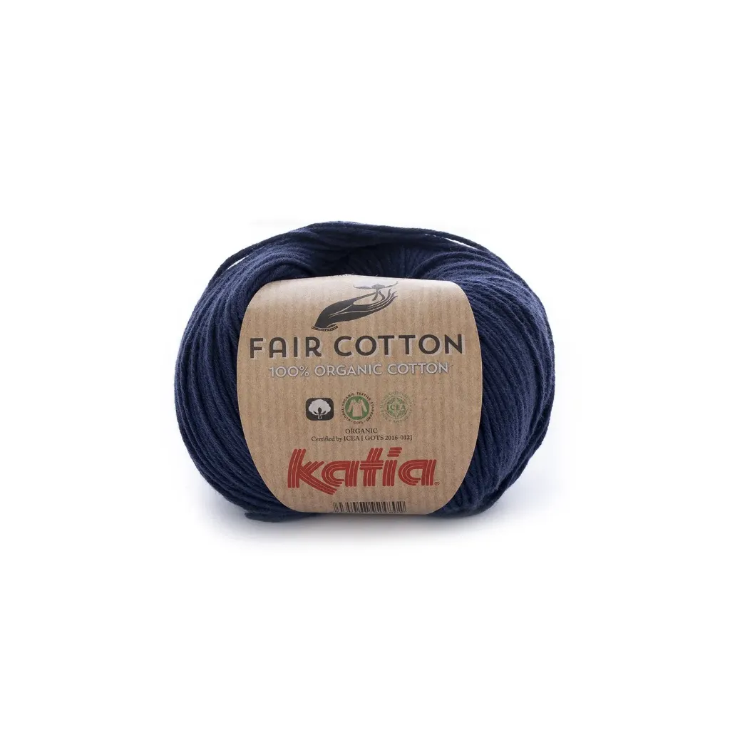 [1018.O.5] Fair Cotton 05 - Donker blauw