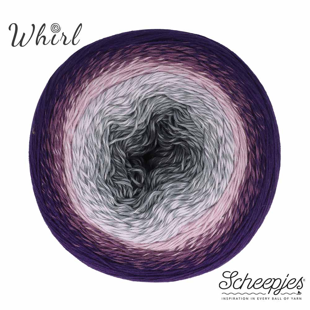 Scheepjes Cotton Whirl 1000m - 701 Grape Jam