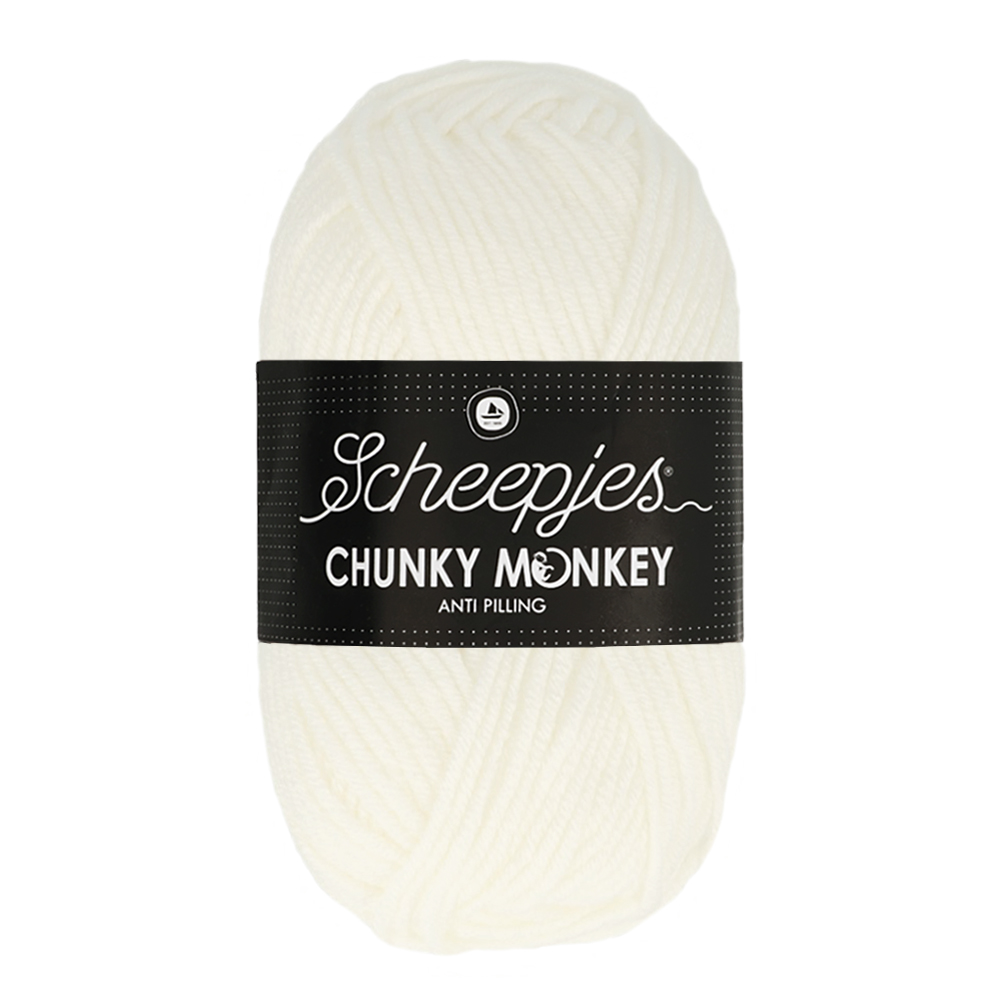 Chunky Monkey  - 1001 White