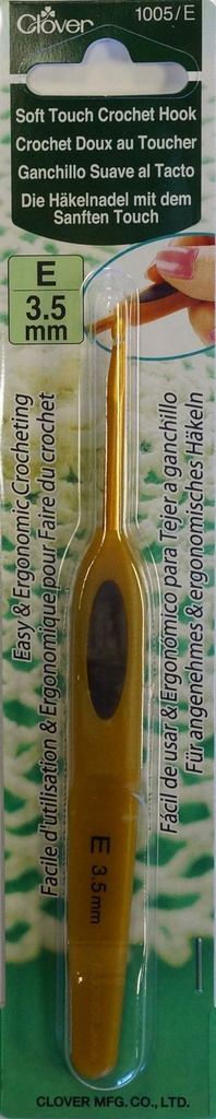 Clover Softgrip haaknaald 3.50mm
