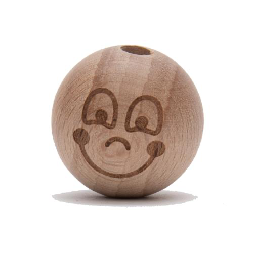 Kraal gelukspoppetjes 25mm Lotte, 2 stuks