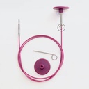 KnitPro Swivel 360° Verwis. kabel voor 60cm naald 
