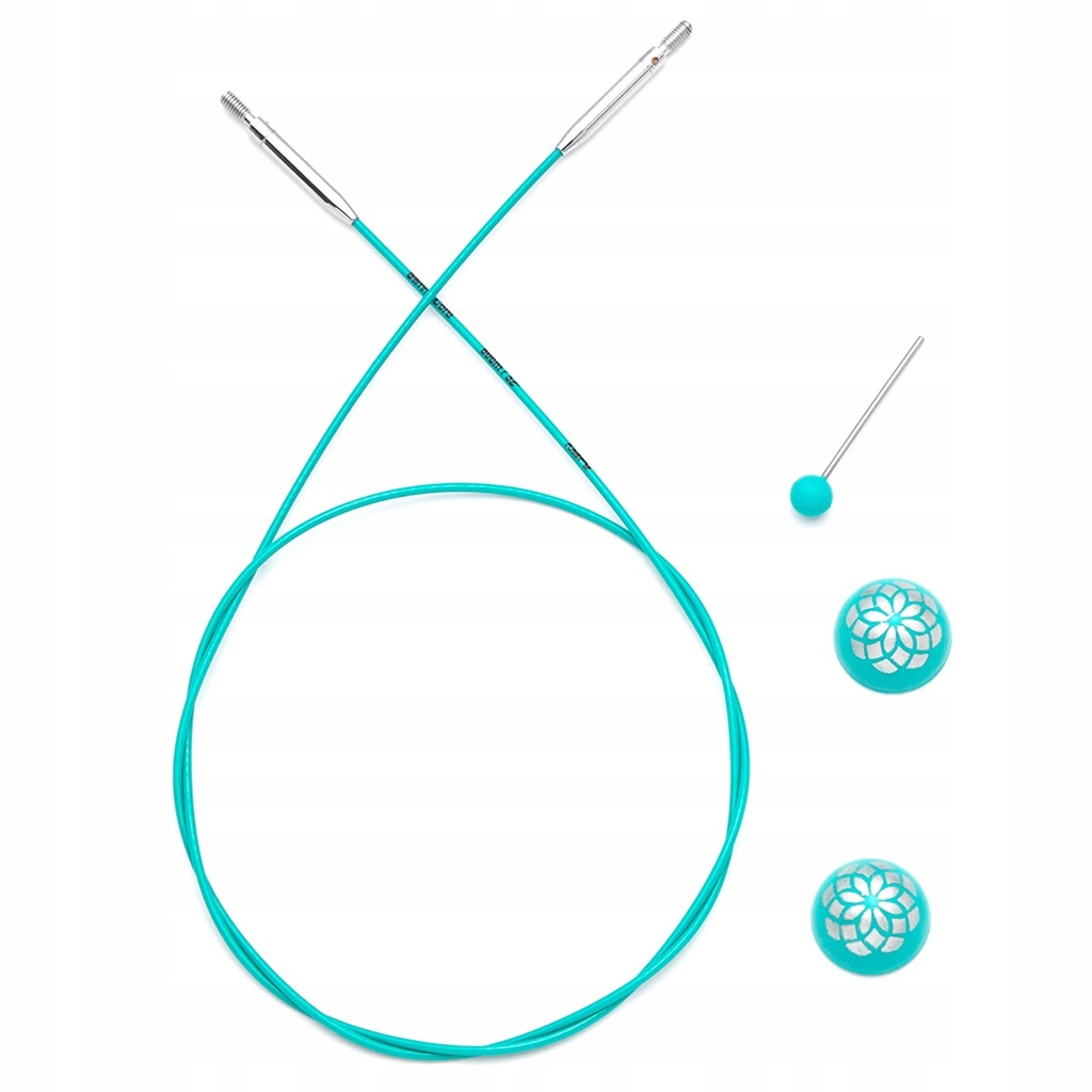 KnitPro Swivel 360° Verwis. kabel voor 80cm naald 