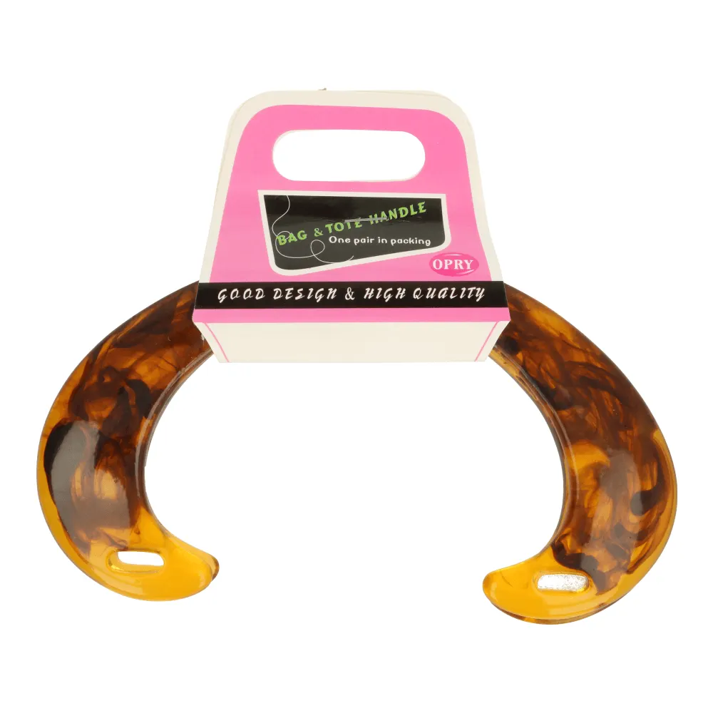 Tasbeugel kunststof 18,5cm schildpad