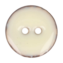 Milward Knoop kokos 2-gaats 18mm wit - 6st