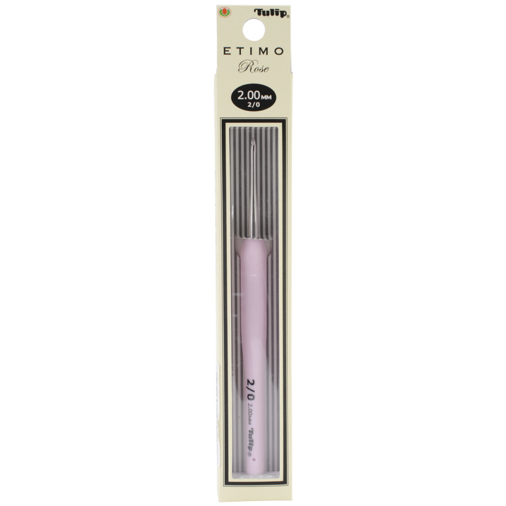 Etimo Rose haaknaald softgrip - 2.00mm