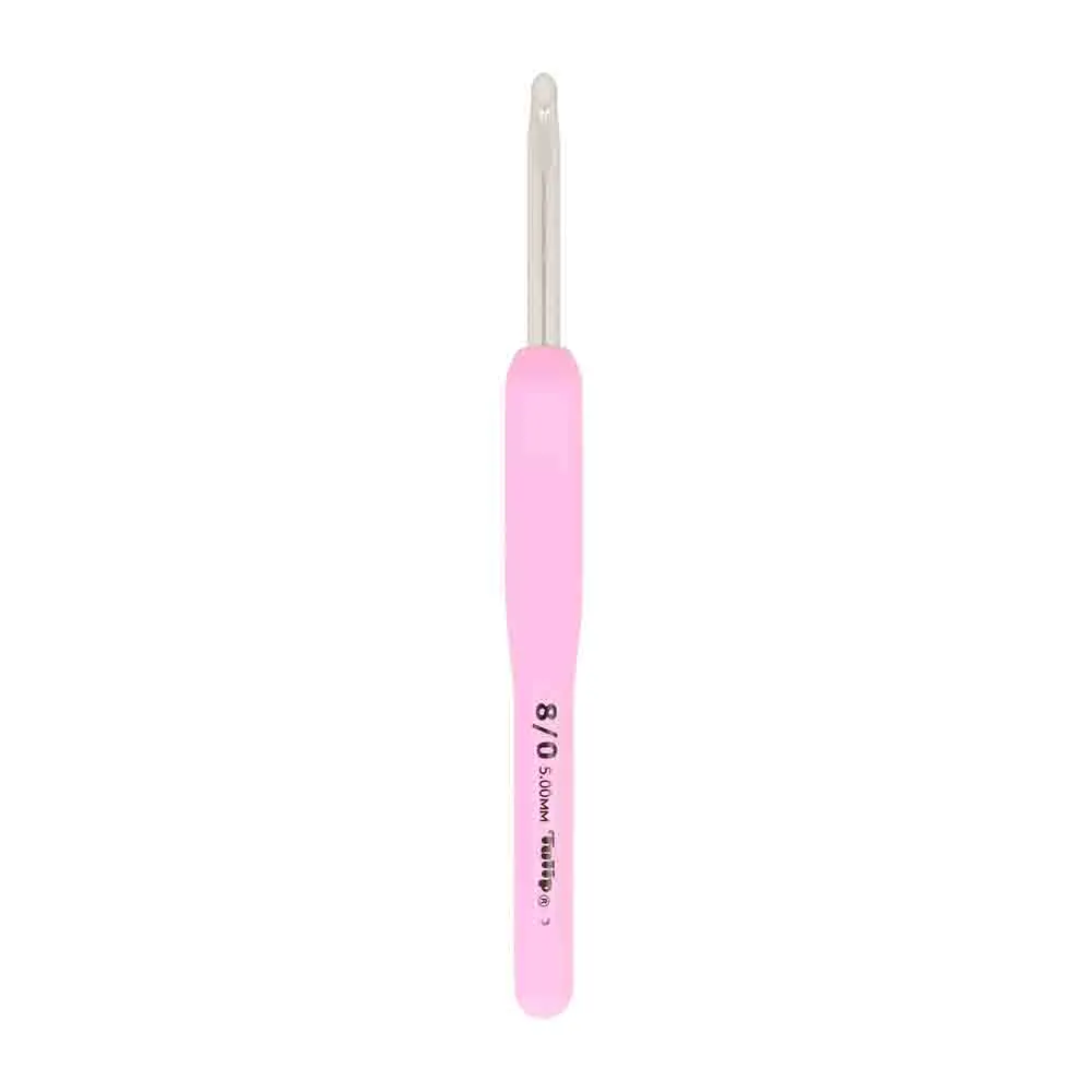 Etimo Rose haaknaald softgrip - 5.00mm