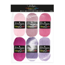Colour Crafter colour pack 6x50g- Tulip Fields
