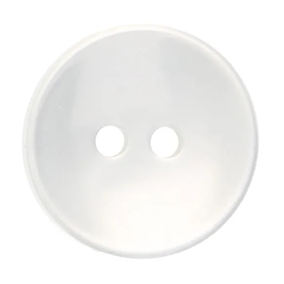 Milward Knoop 2-gaats 18mm wit - 5st