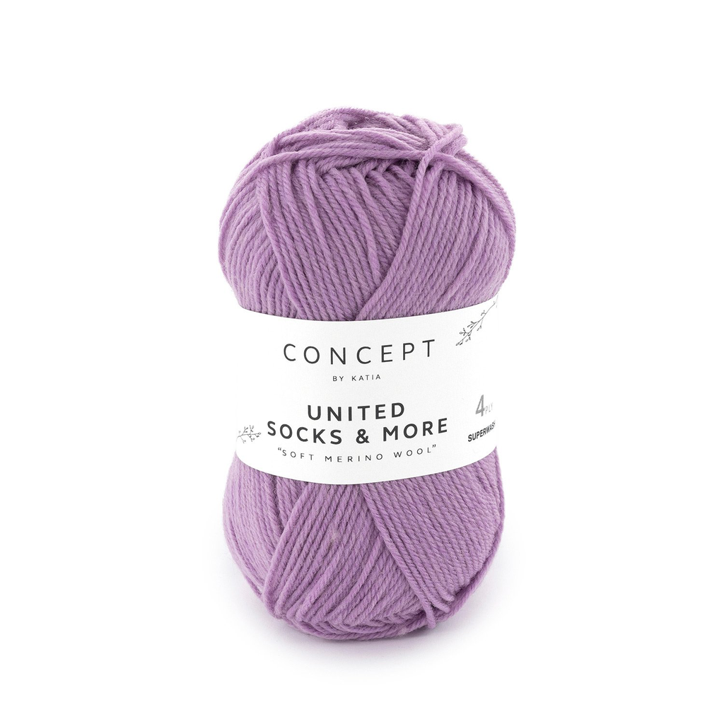 United Socks & More - 10 Mauvé