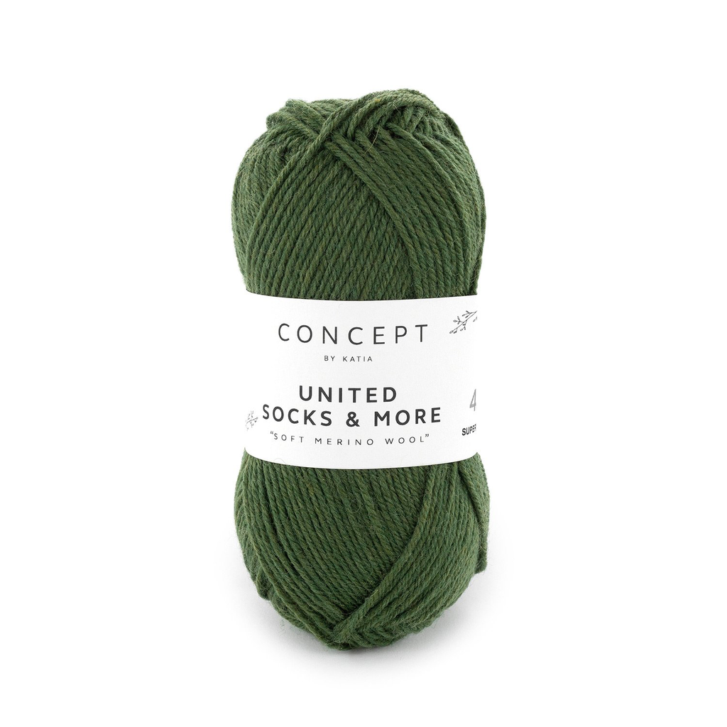 United Socks & More - 8 Donkergroen