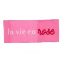 Bohin Kledinglabel opnaaibaar 2x5cm - La vie en rose - 4st