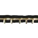 Spiraal rits metallic incl. 5 schuivers - 2m - goud