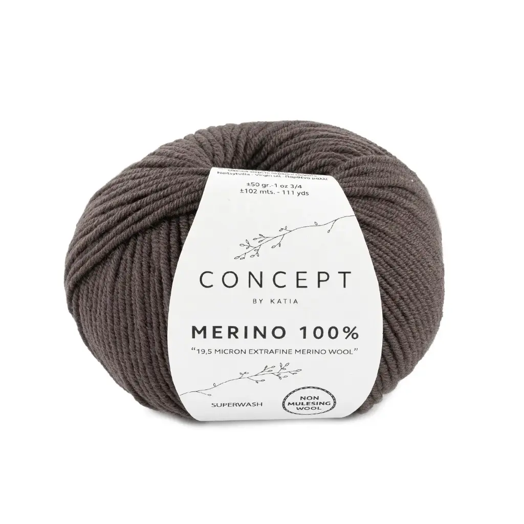 Concept Merino 100% - 502 Medium bruin