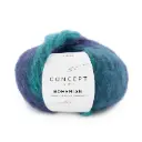 Bohemian - 204 - Donker blauw-Groen-Oranje