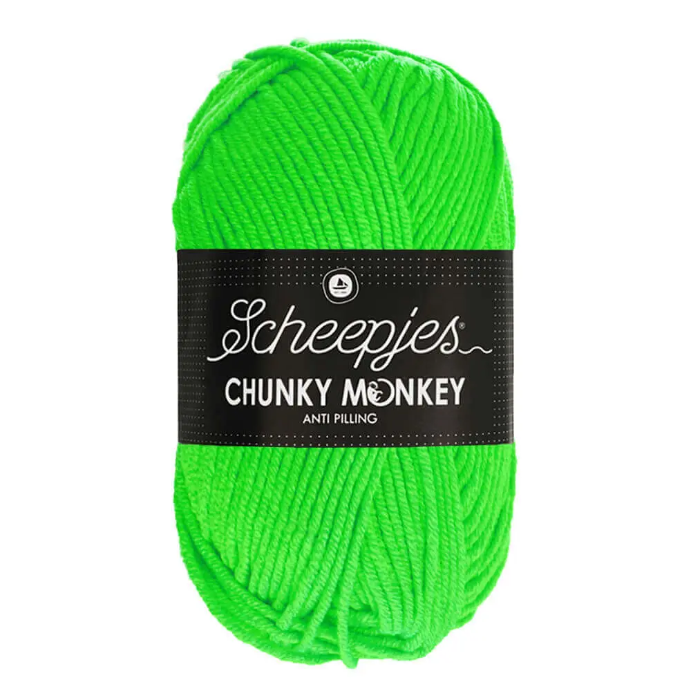 Chunky Monkey  - 1259 Neon Green