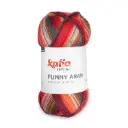 Funny Aran - 305 Rood-Grijs