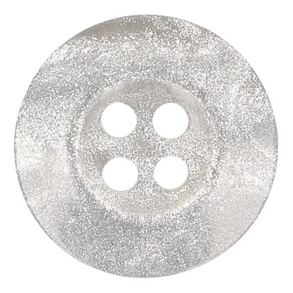 [MG9033096] Milward Knoop 4-gaats glitter 15mm zilver - 8st