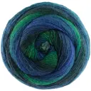 Gomitolo Versione - 448 Donkerpetrol/zwart/opaal/petrolgroen