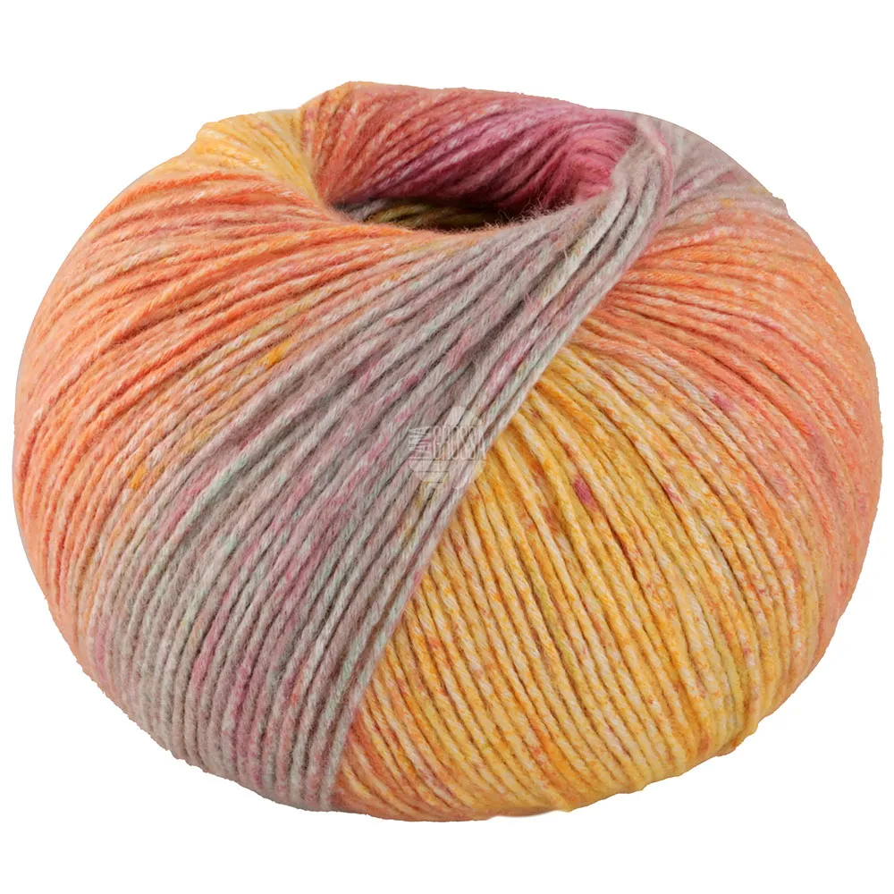 [18592033] Gomitolo Mambo - 2033 Groen/lichtgeel/oranje/roze/pastel turquoise/mandarijn/mint