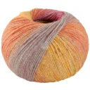 Gomitolo Mambo - 2033 Groen/lichtgeel/oranje/roze/pastel turquoise/mandarijn/mint