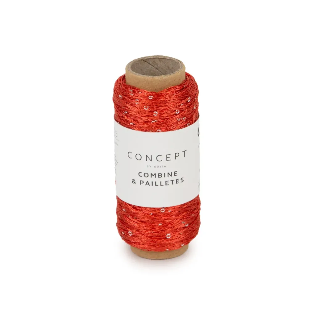 Combine & Pailletes - 60 Roest bruin