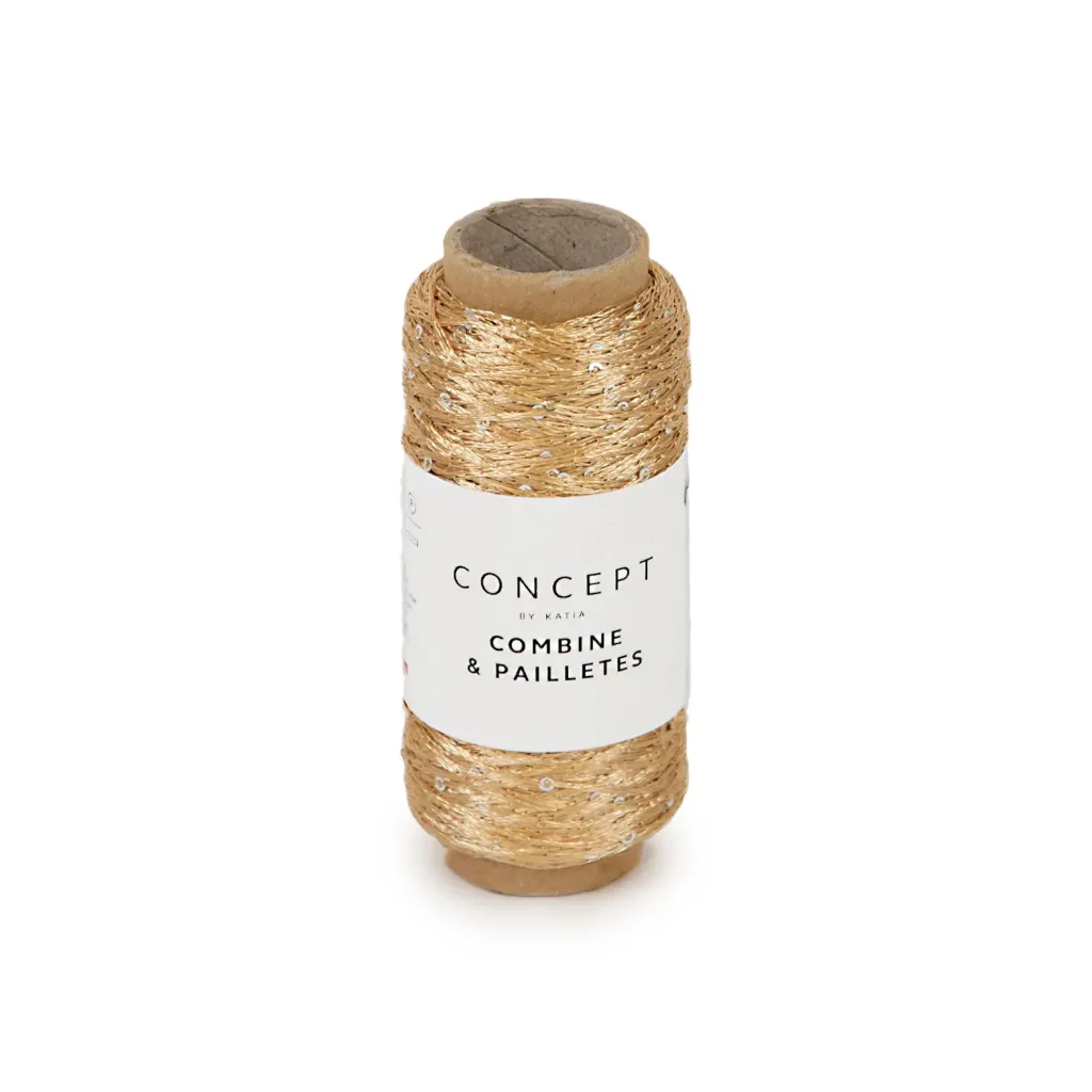Combine & Pailletes - 59 Goud