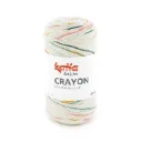 Crayon - 51 Ecru-Blauw-Licht rood oranje