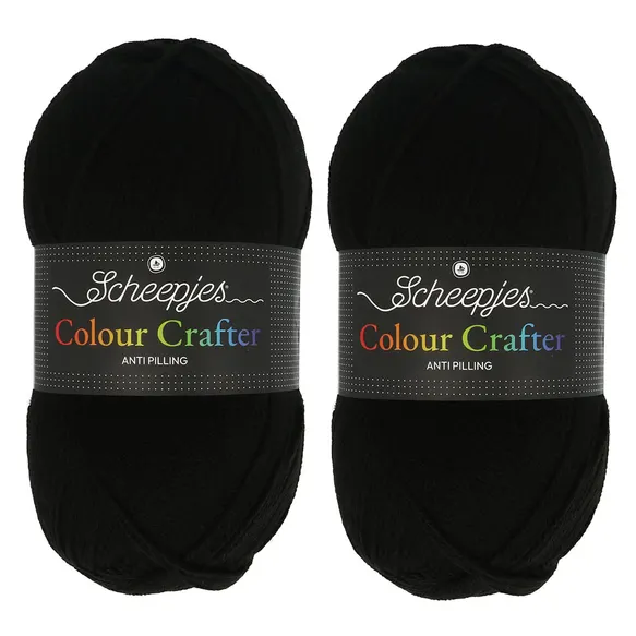 [1680-02-1002] Scheepjes Colour Crafter Solid Pack 2x150g - 1002 Ede