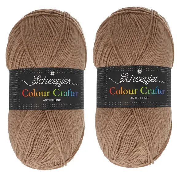 [1680-02-1064] Scheepjes Colour Crafter Solid Pack 2x150g - 1064 Veenendaal