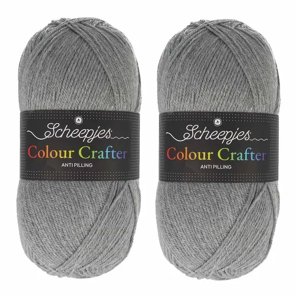 [1680-02-1099] Scheepjes Colour Crafter Solid Pack 2x150g - 1099 Wolvega