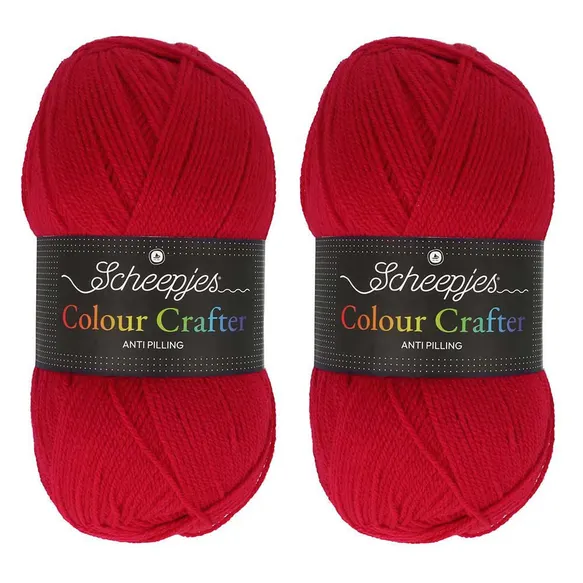 [1680-02-1246] Scheepjes Colour Crafter Solid Pack 2x150g - 1246 Maastricht