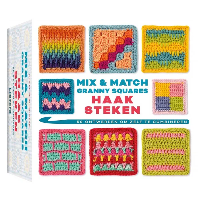[9999-2021] Mix & Match granny squares - haaksteken - C. Montgomerie