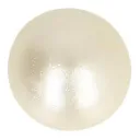 Milward Knoop dot parel 8mm ecru - 6st