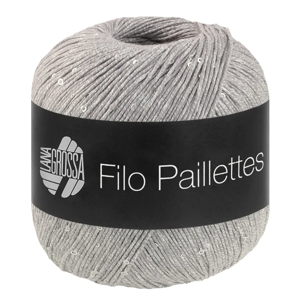 [11770014] Filo Pailettes - 14 Lichtgrijs