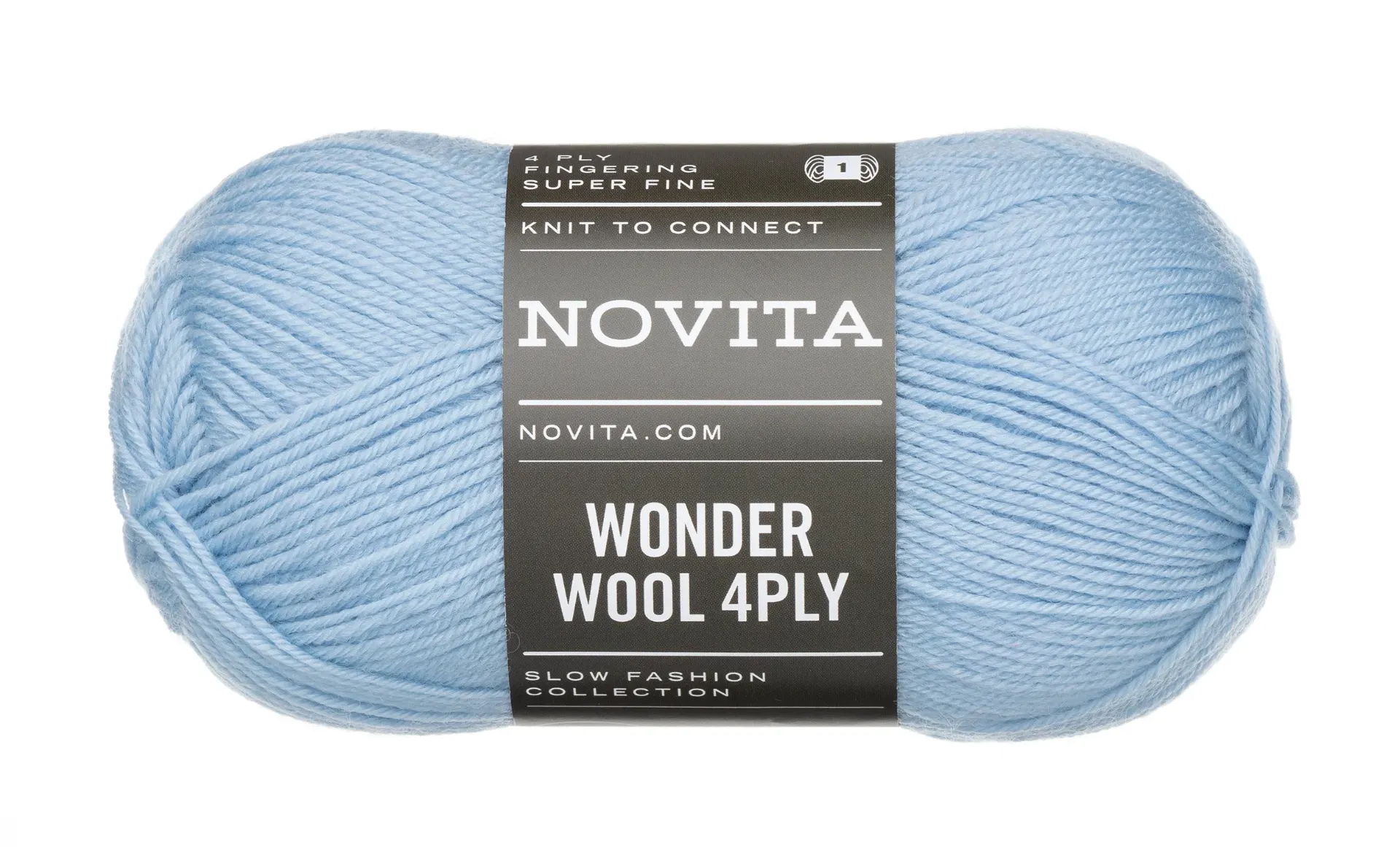 [1561001] Wonder Wool 4ply - 1001 Lichtblauw