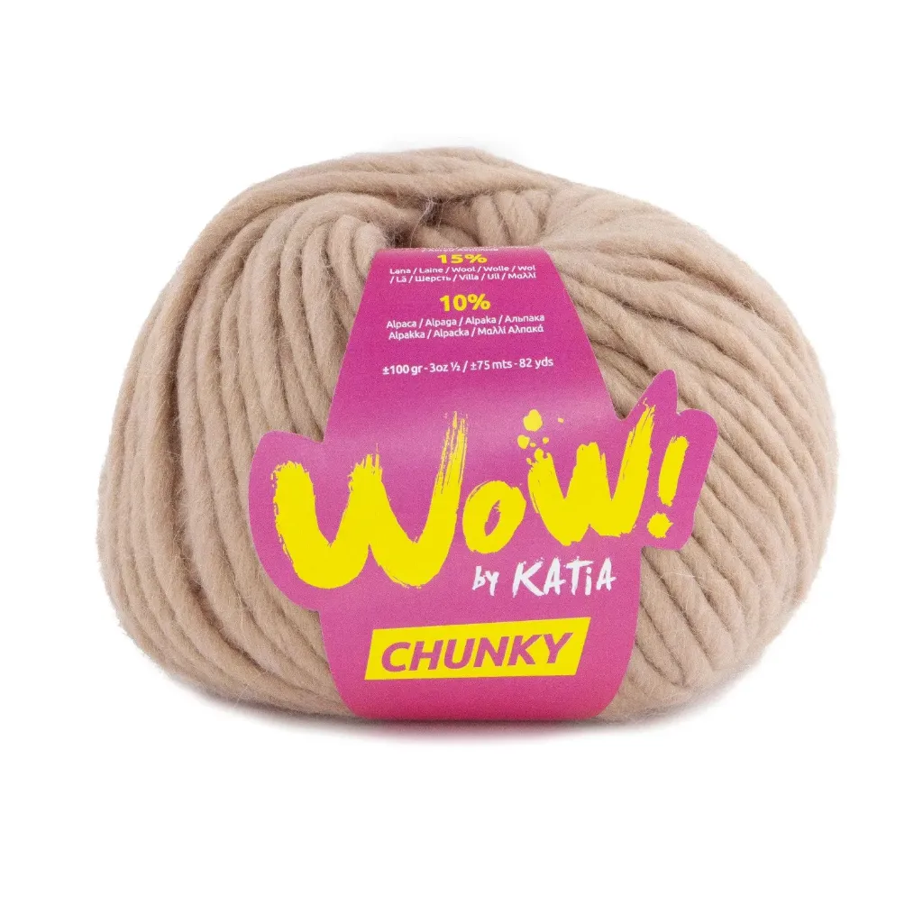 [1313.O.59] WOW - Chunky - 59 Rozeachtig beige