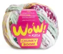 WOW - Chunky Boom - 302 Kauwgom roze-Parelachtig paars-Citroengeel