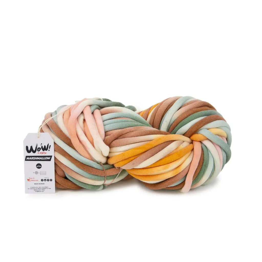 [1459.O.300] WOW - Marshmallow 300 Kauwgom roze-Groen-Bruin