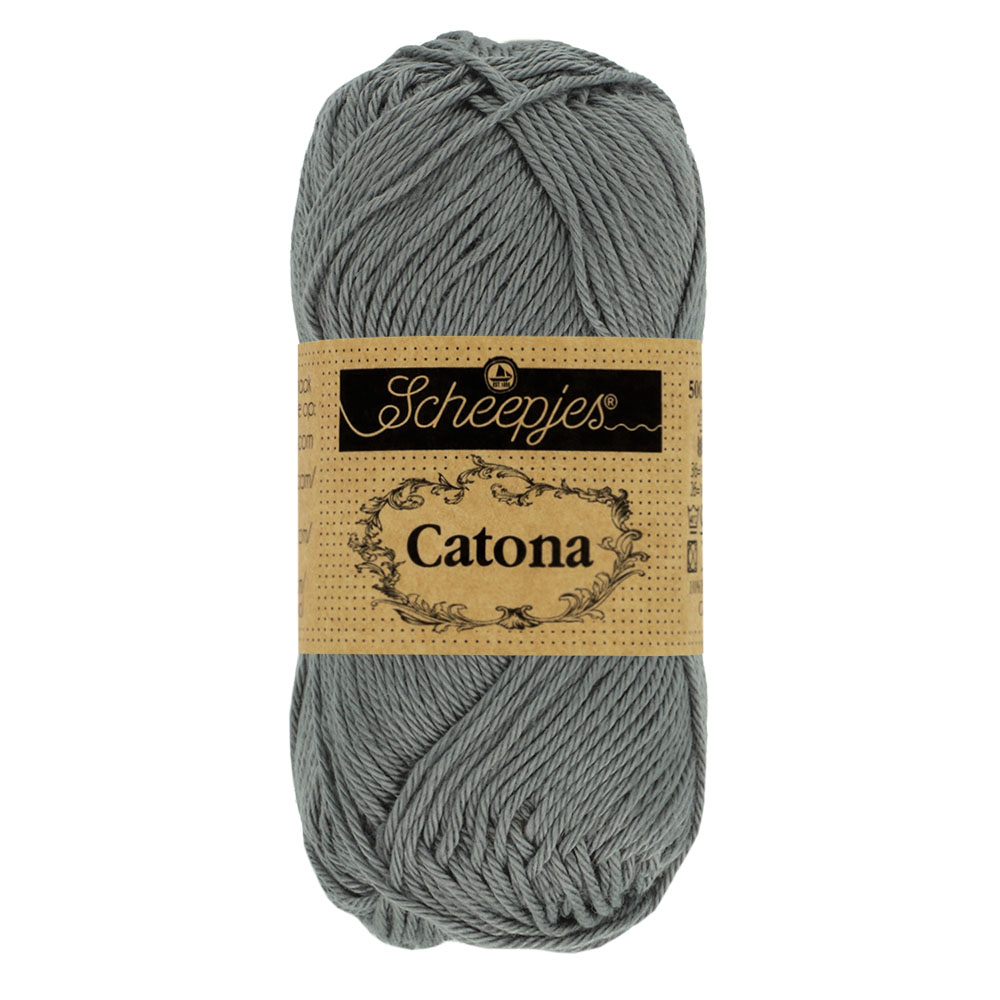 Scheepjes Catona 50gr - 242 Metal Grey