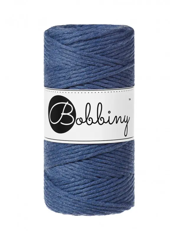 Bobbiny Macramé 3mm - Jeans