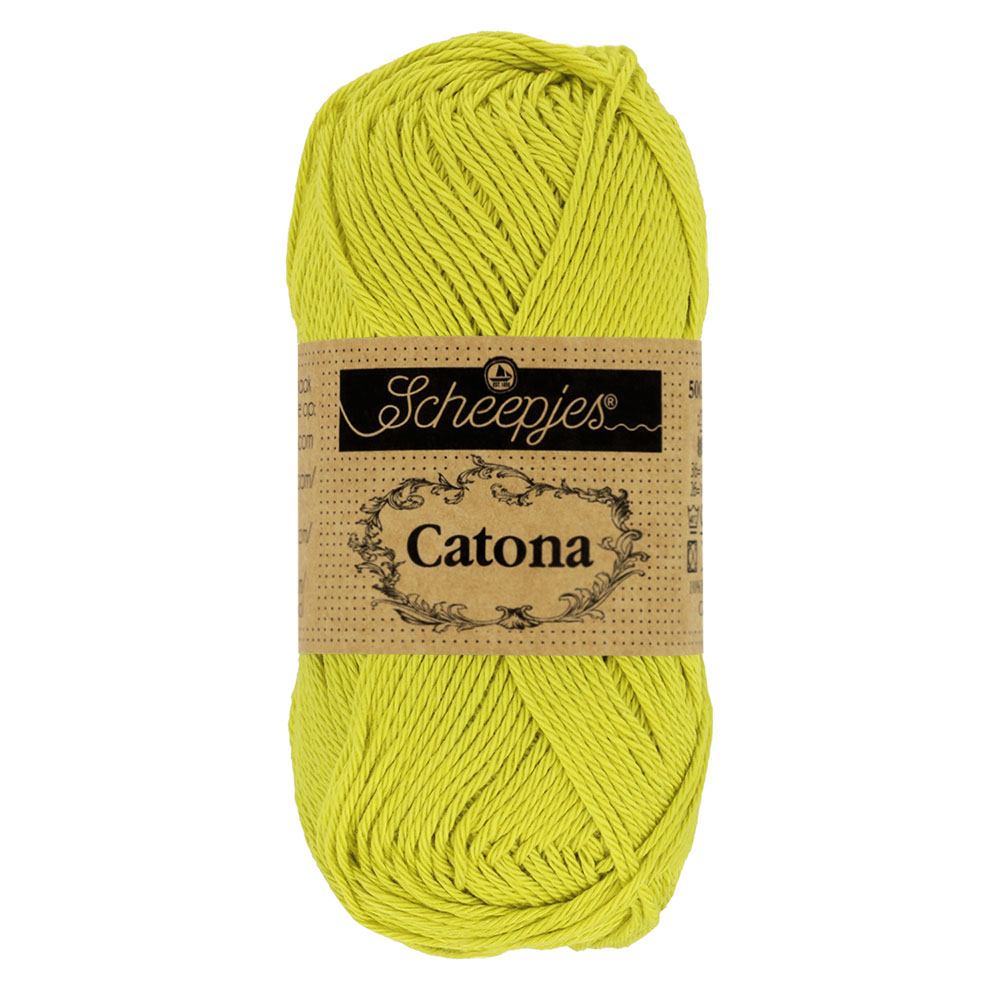 Scheepjes Catona 50gr - 245 Green Yellow